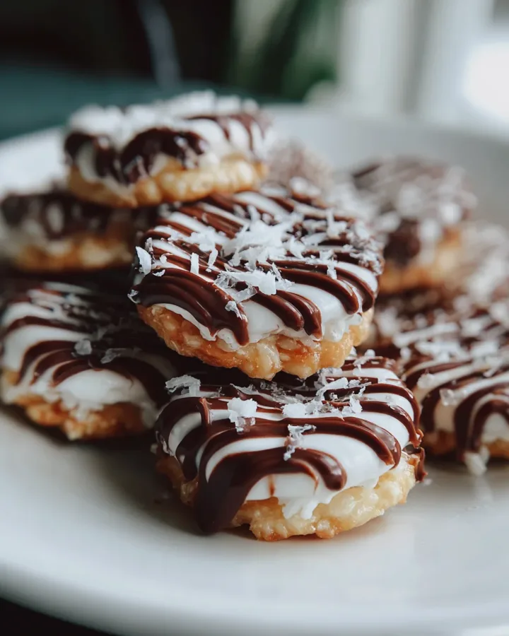Chocolate Covered Rice Cake Snacks