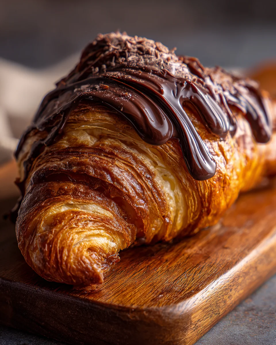 Chocolate Espresso Croissant Bake