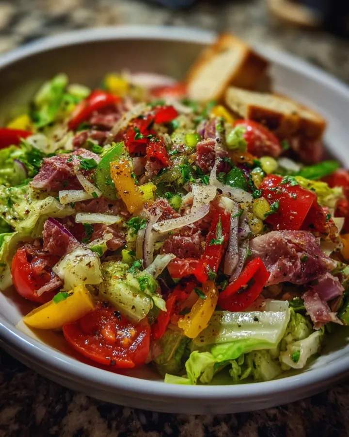 Chopped Italian Grinder Salad
