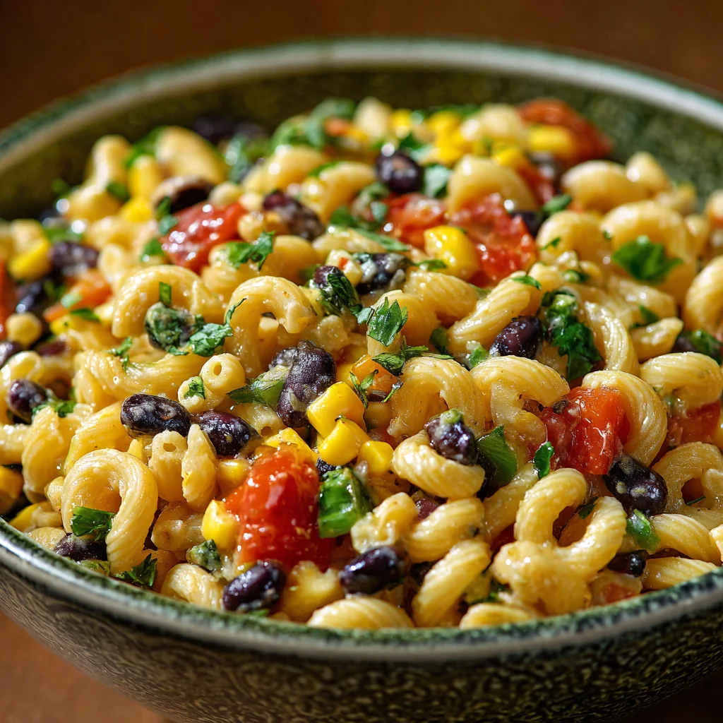 Cowboy Caviar Pasta Salad