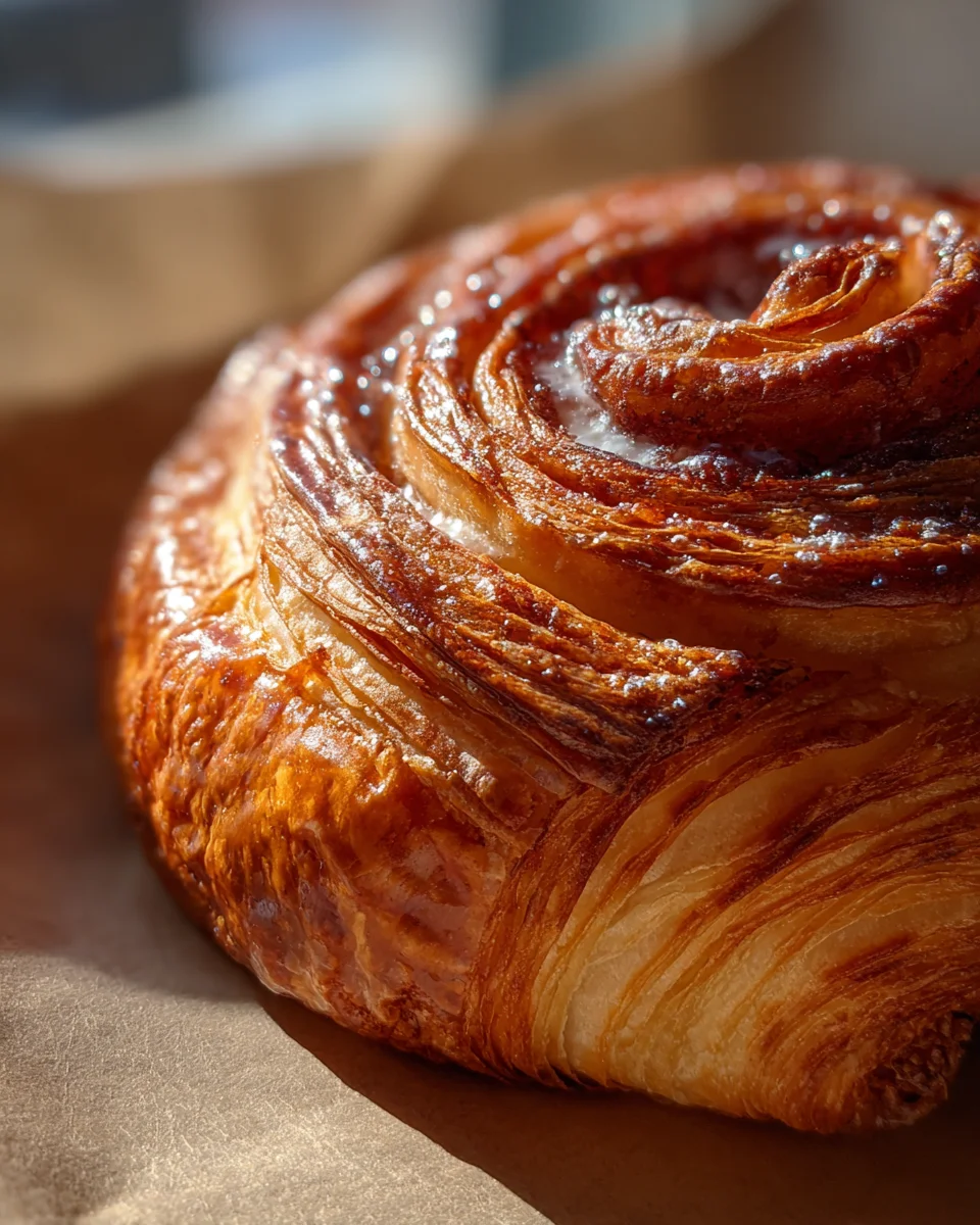 Croissant Cinnamon Roll Hybrid