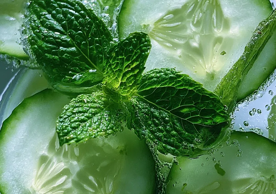 Cucumber Mint Spa Water