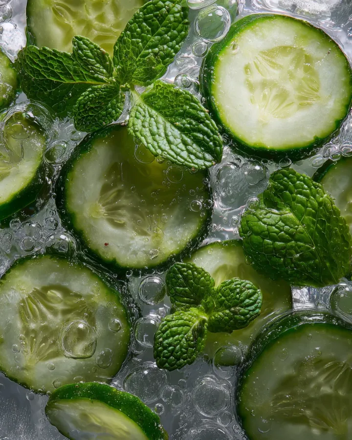 Cucumber Mint Spa Water