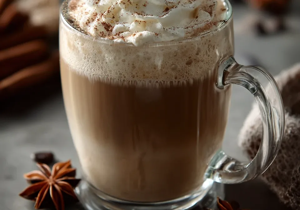 Dirty Chai Latte with Vanilla Cold Foam