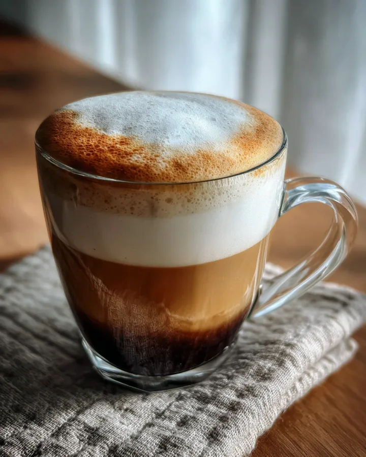 Dirty Chai Latte with Vanilla Cold Foam