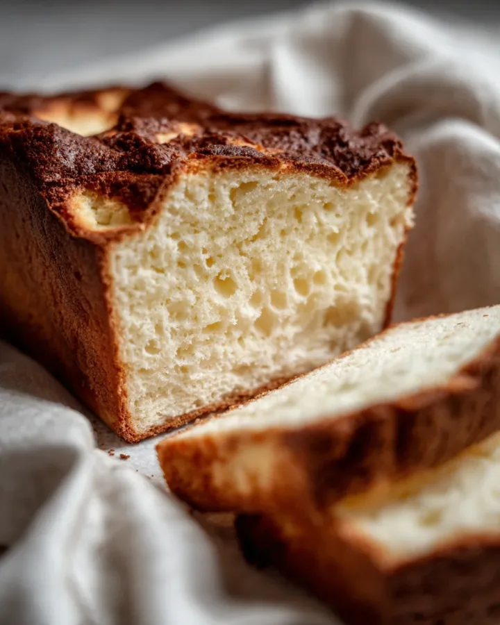 Easy 2-Ingredient Ice Cream Bread