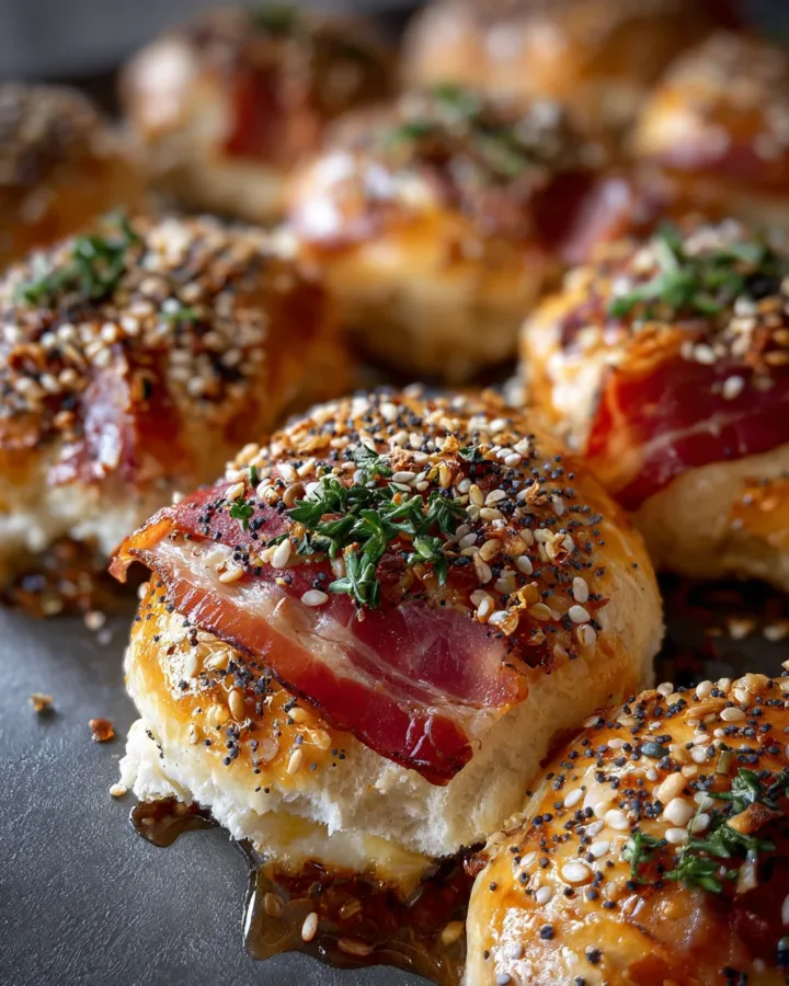 Everything Bagel Stuffed Biscuits