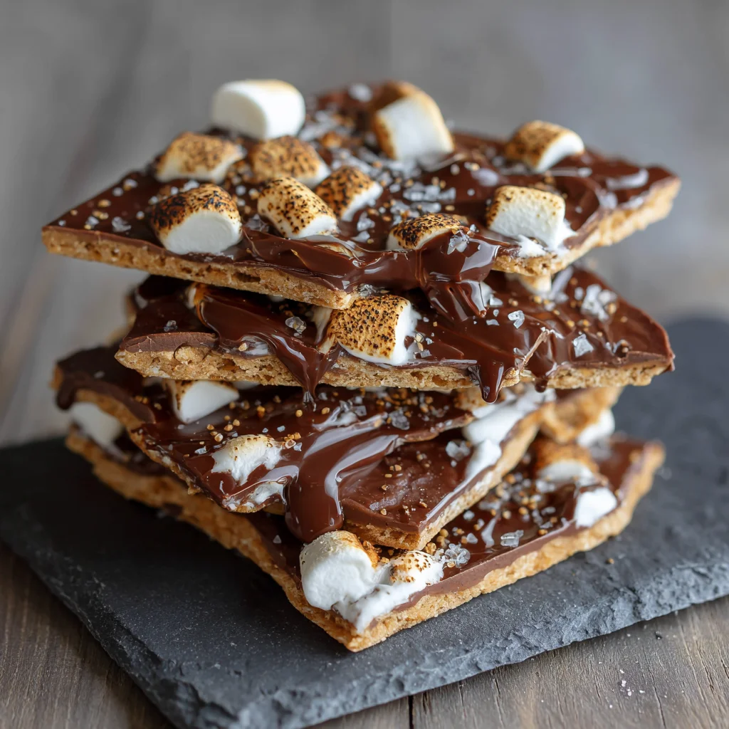 Frozen S’mores Bark