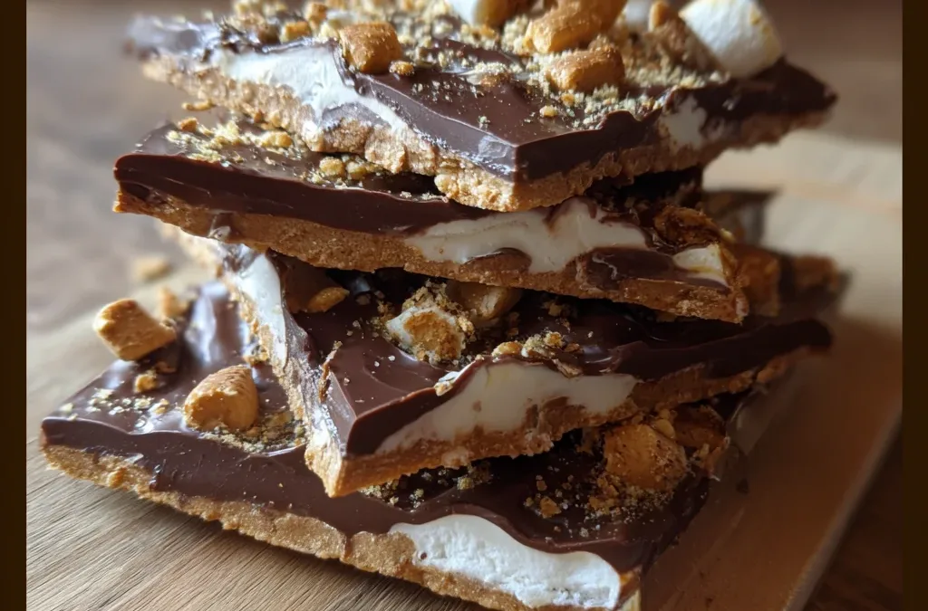 Frozen S’mores Bark