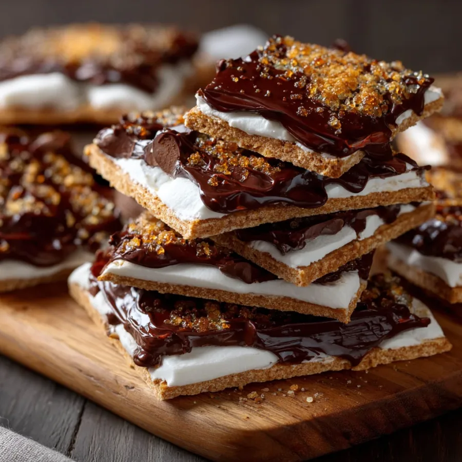 Frozen S’mores Bark