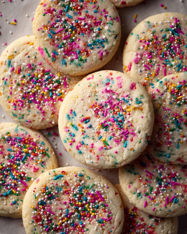 Funfetti Crumbl-Style Sugar Cookies