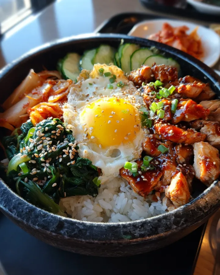Korean BBQ Chicken Rice Bowls