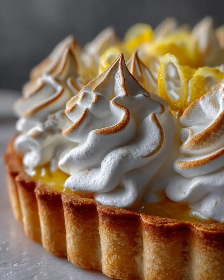 Lemon Curd Whipped Cream Tart