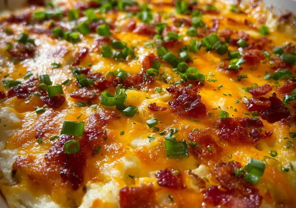 Loaded Baked Potato Casserole Dinner