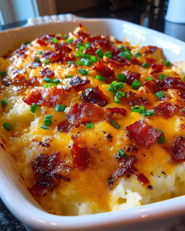 Loaded Baked Potato Casserole Dinner