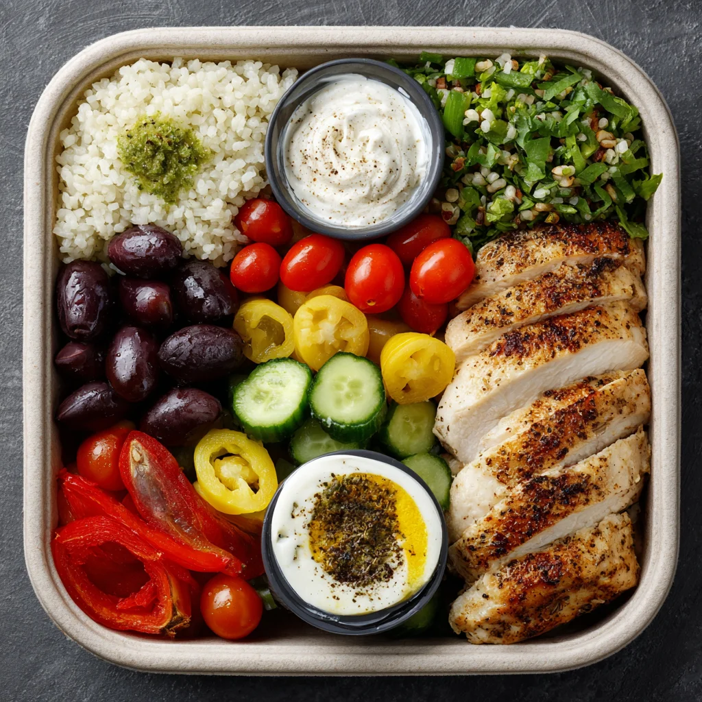 Mediterranean Bento Box