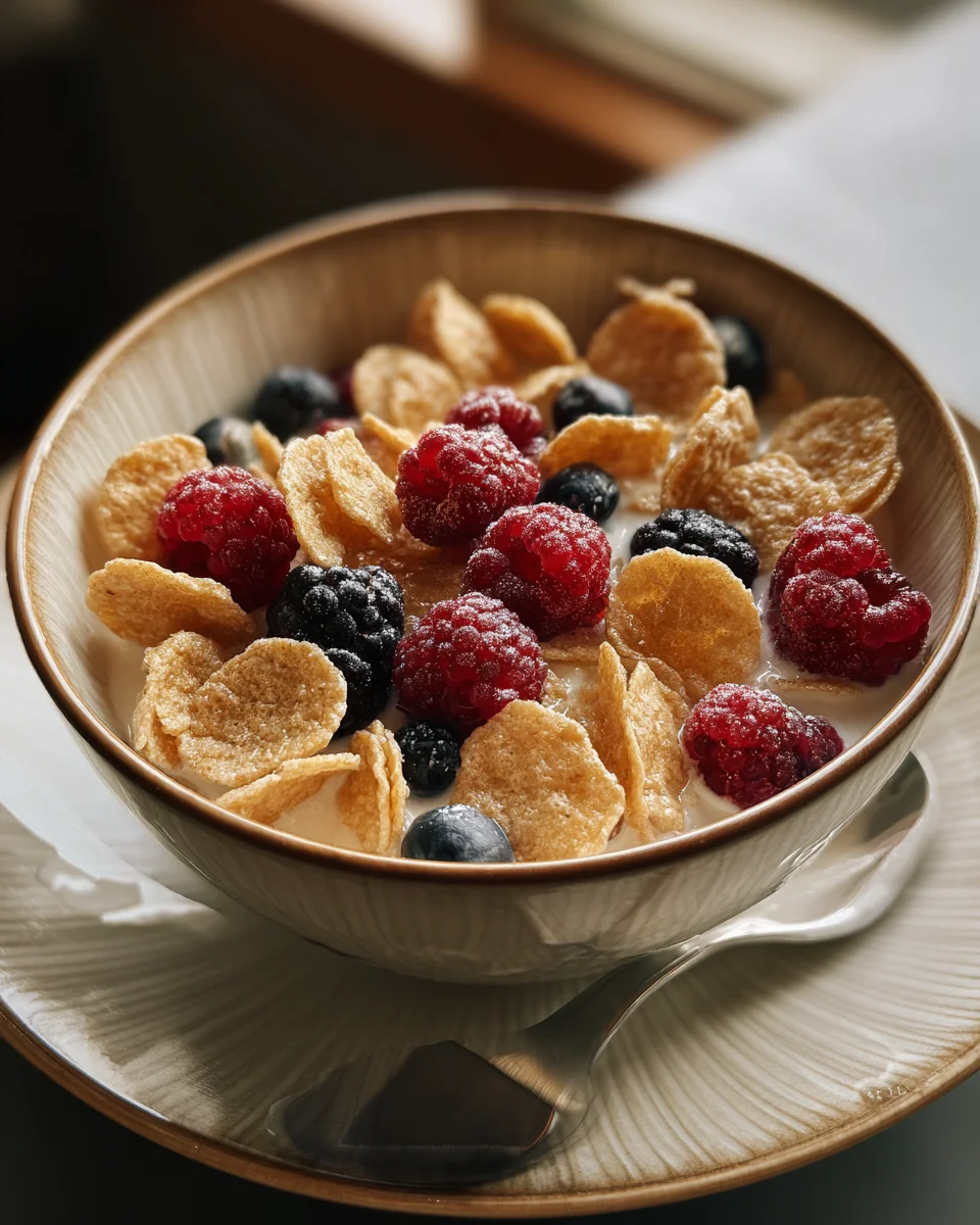 Mini Pancake Cereal Dessert Bowl