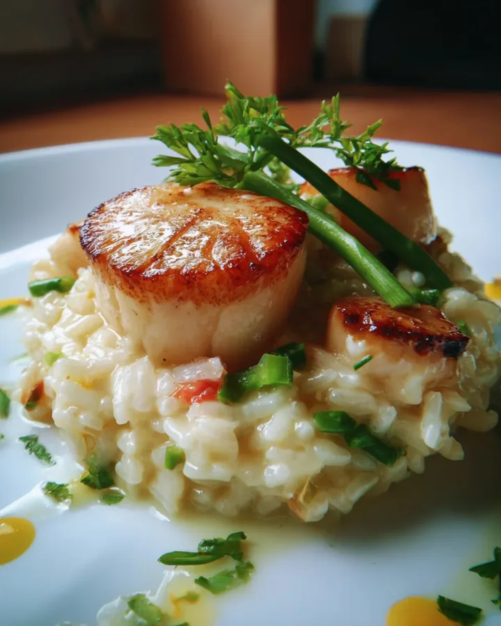 Scallop Risotto