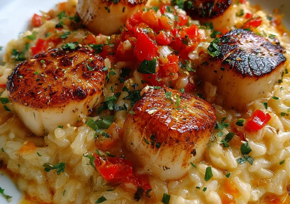 Scallop Risotto