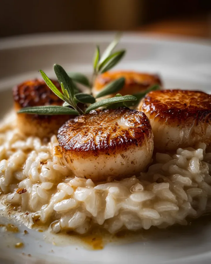 Scallop Risotto