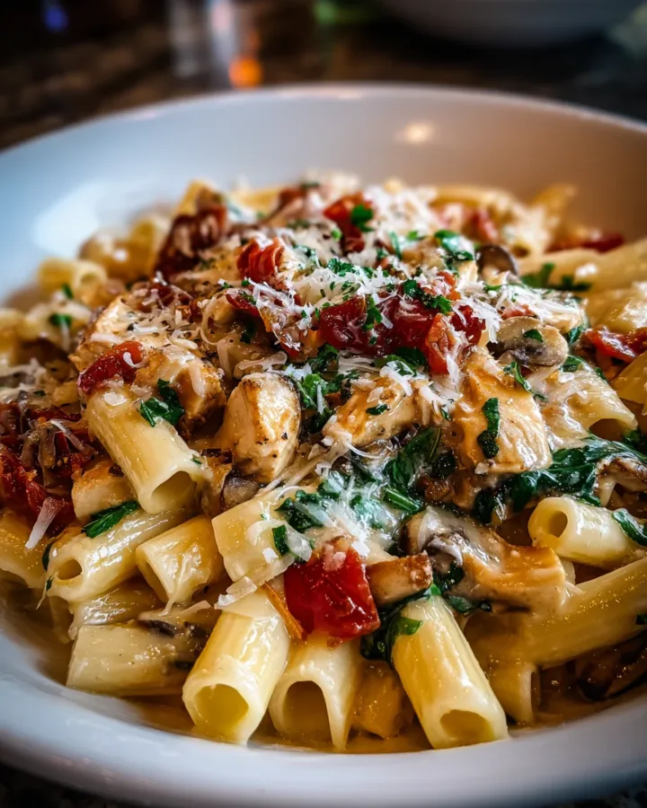 Slow Cooker Olive Garden Chicken Pasta