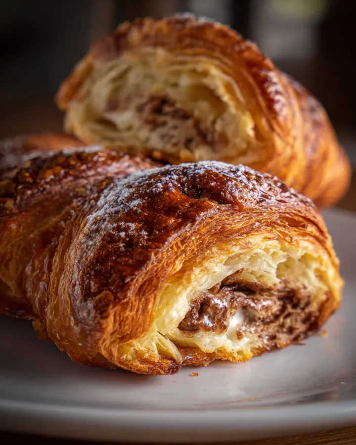 S’mores Stuffed Croissant Bake