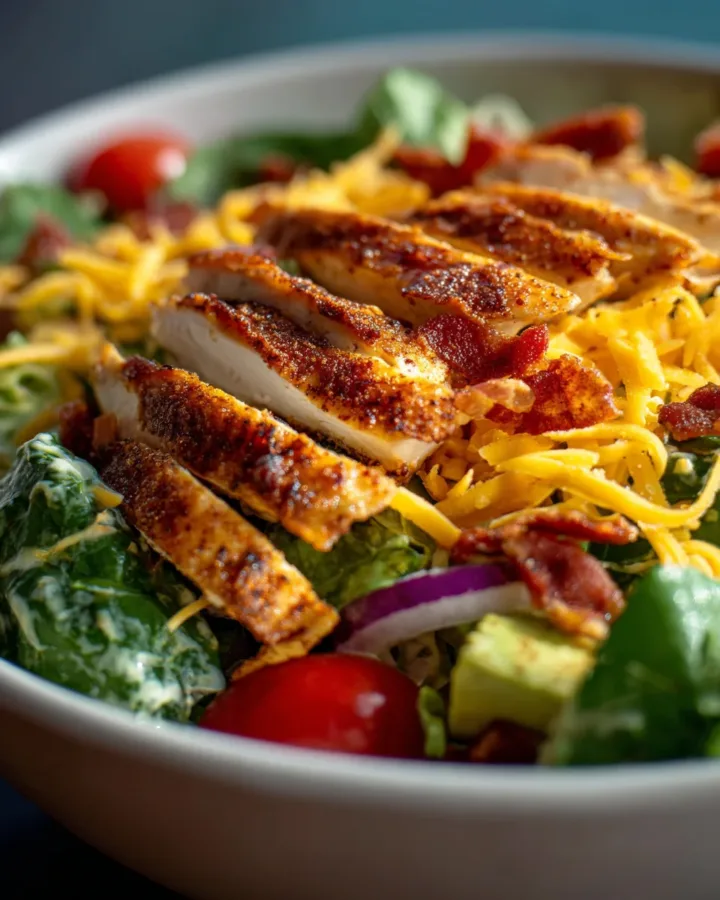Spicy Southwest Chicken Salad Bowls