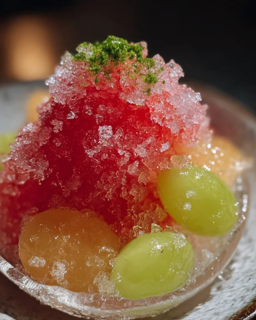 Viral Shaved Fruit Ice