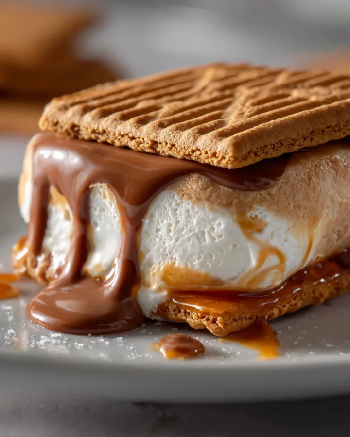 biscoff ice cream sandwich