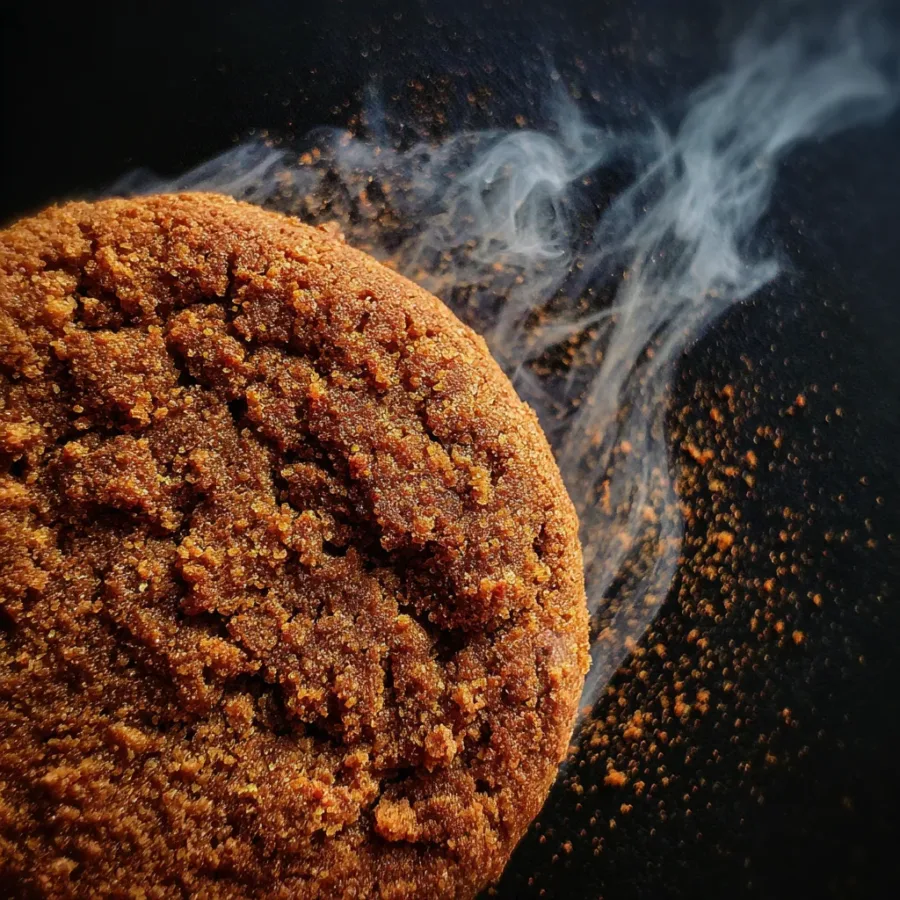 burning spice cookie