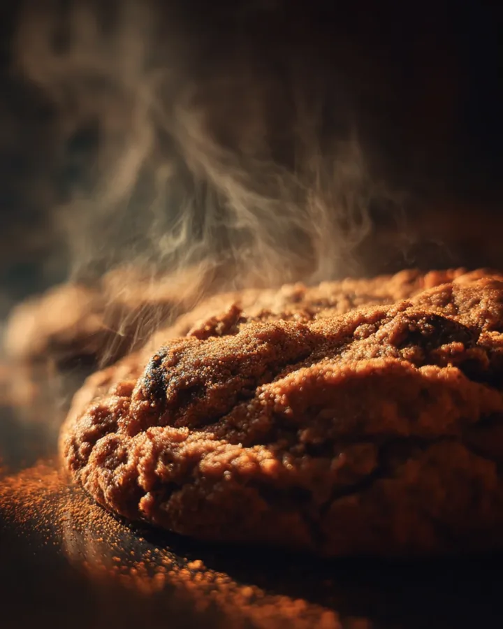 burning spice cookie