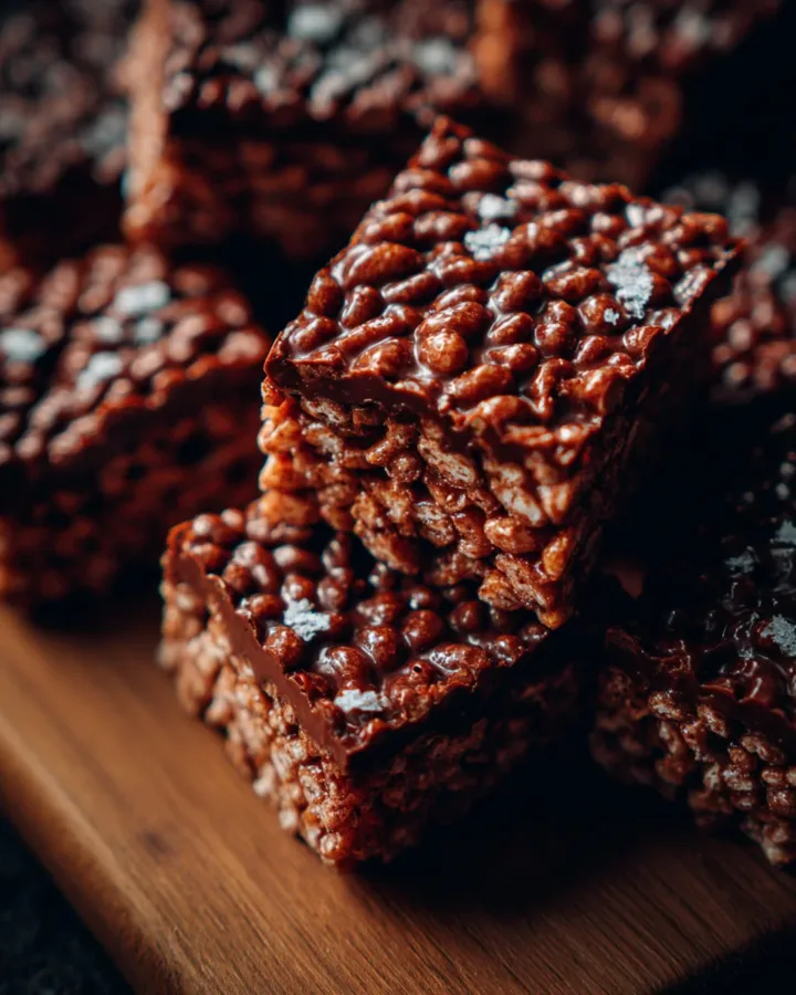 chocolate krispie treats