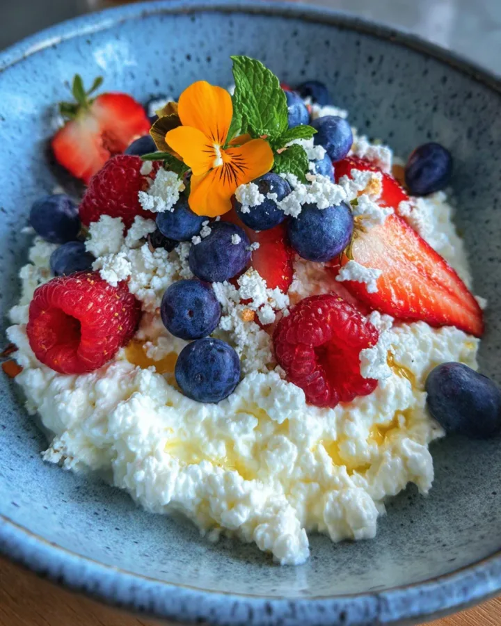cottage cheese breakfast