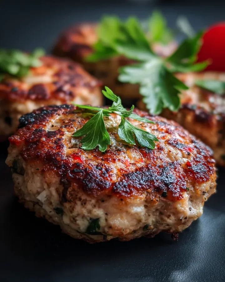 ground chicken burgers