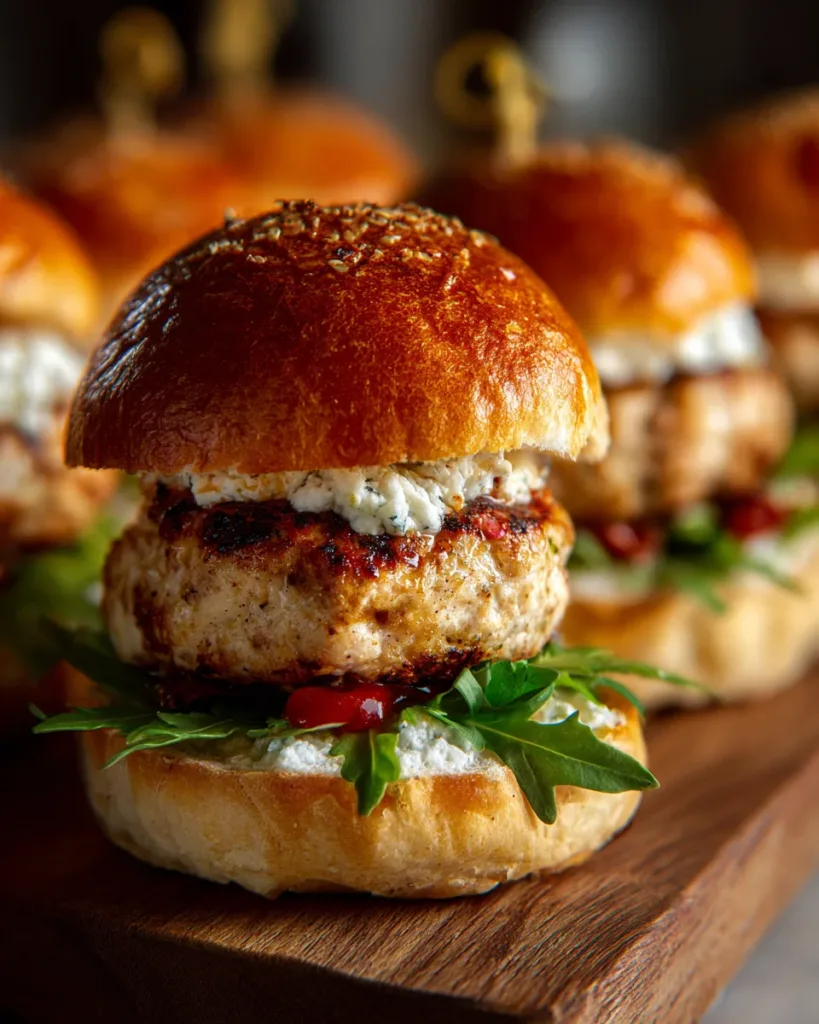ground chicken burgers