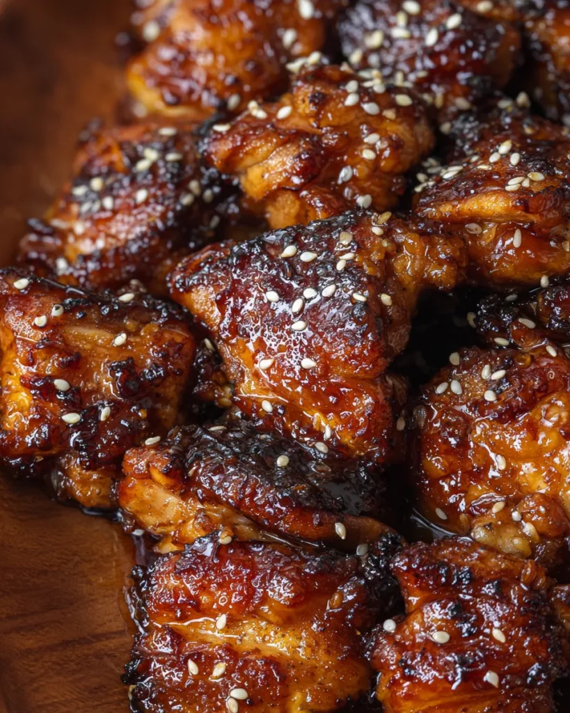 honey garlic chicken thighs