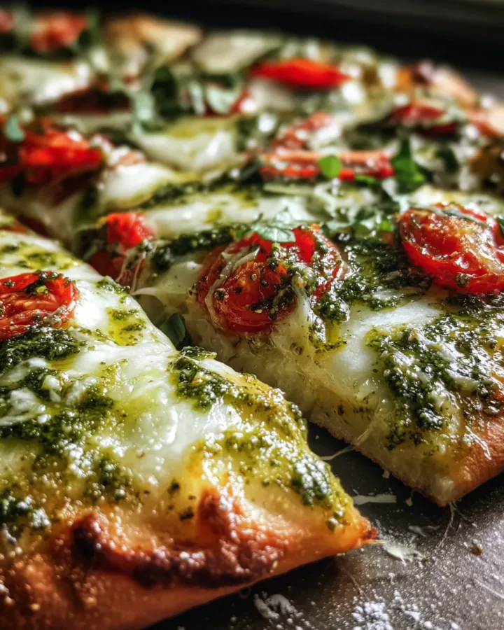pesto pizza recipe
