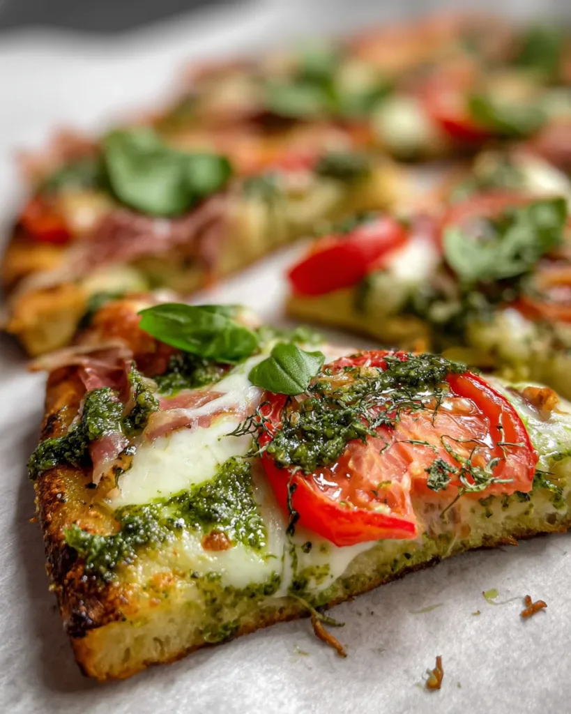 pesto pizza recipe