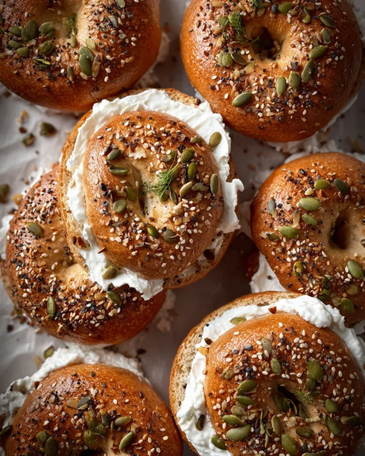 protein bagels with greek yogurt