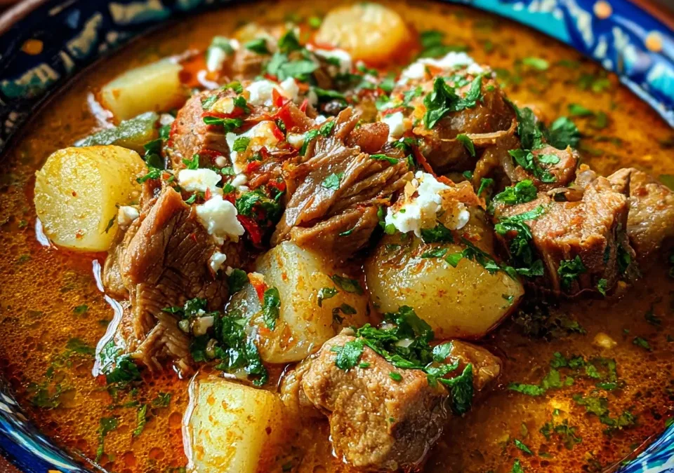 traditional mexican stew dish