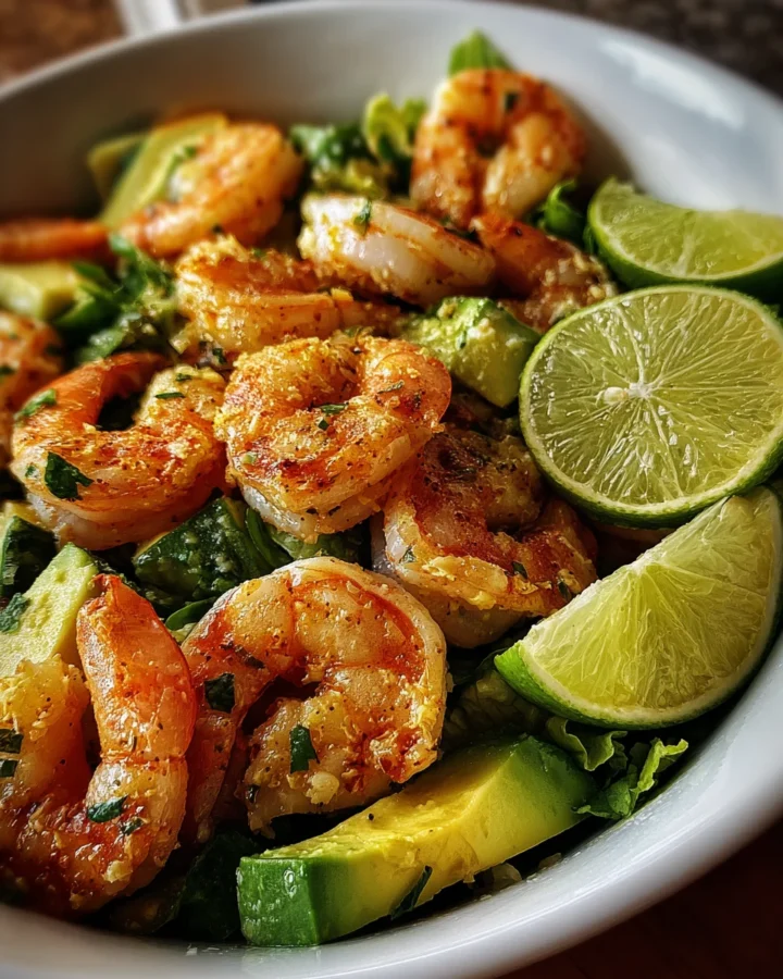 Avocado Lime Shrimp Salad