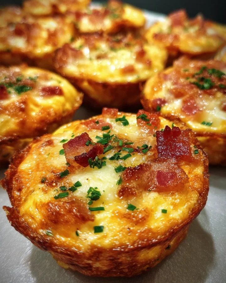 Bacon and Gruyère Blender Egg Bites