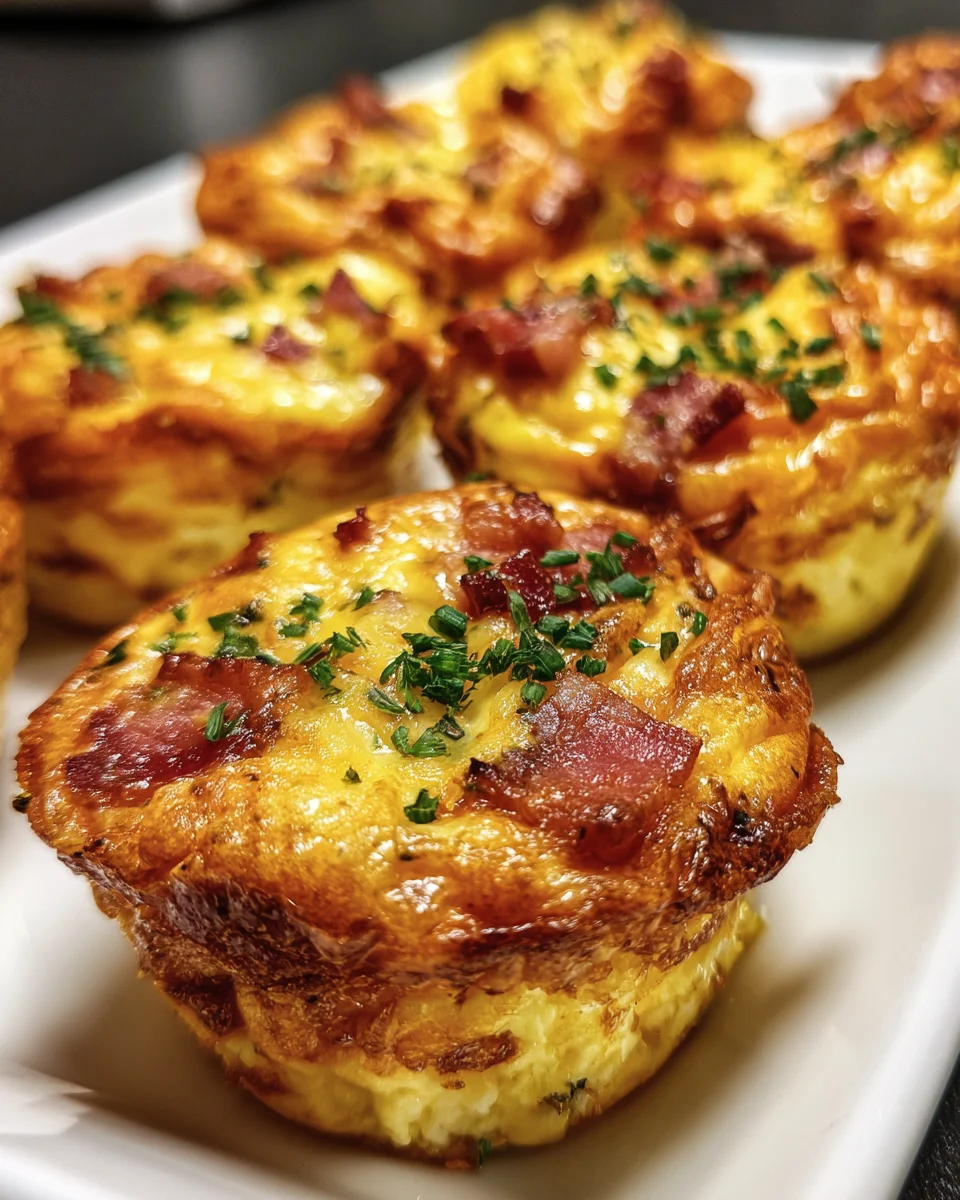 Bacon and Gruyère Blender Egg Bites