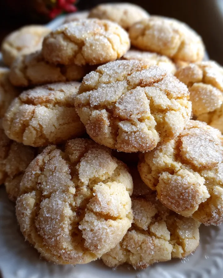 Brown Butter Maple Crinkle Cookies