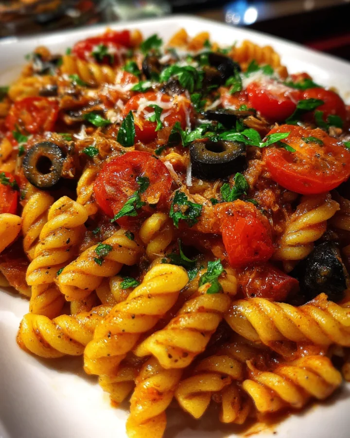 Budget-Friendly Sardine Puttanesca Pasta