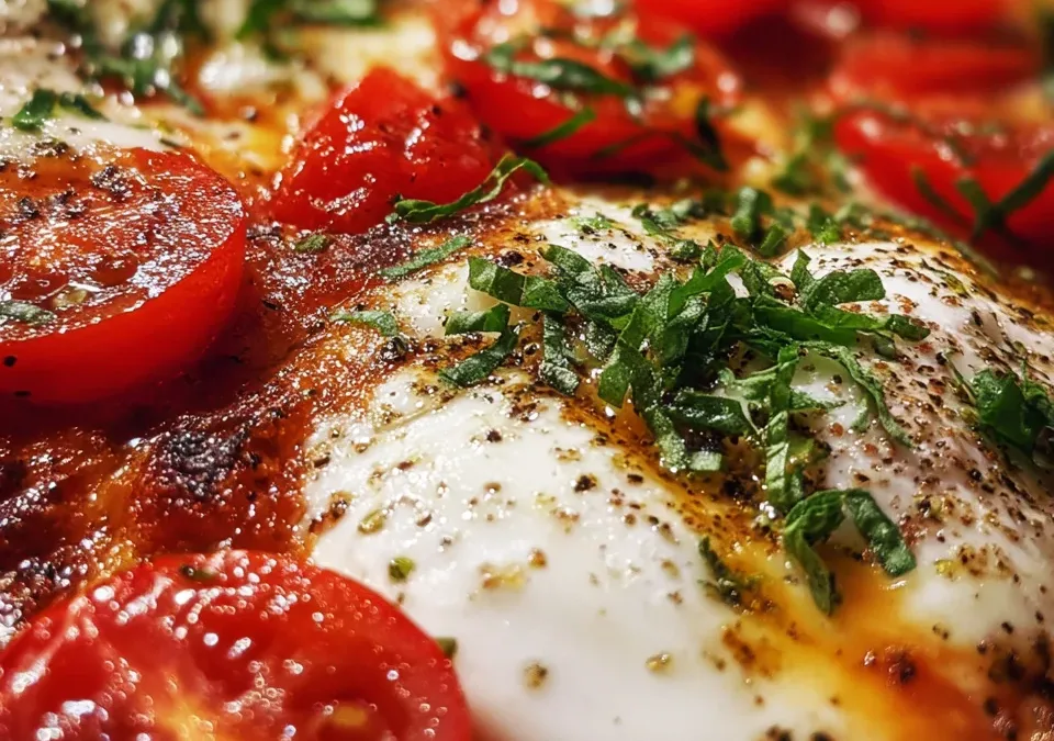 Burrata Margherita Sheet Pan Pizza