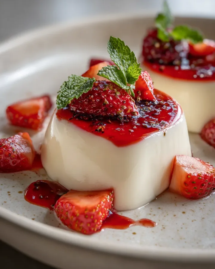 Cereal Milk Panna Cotta
