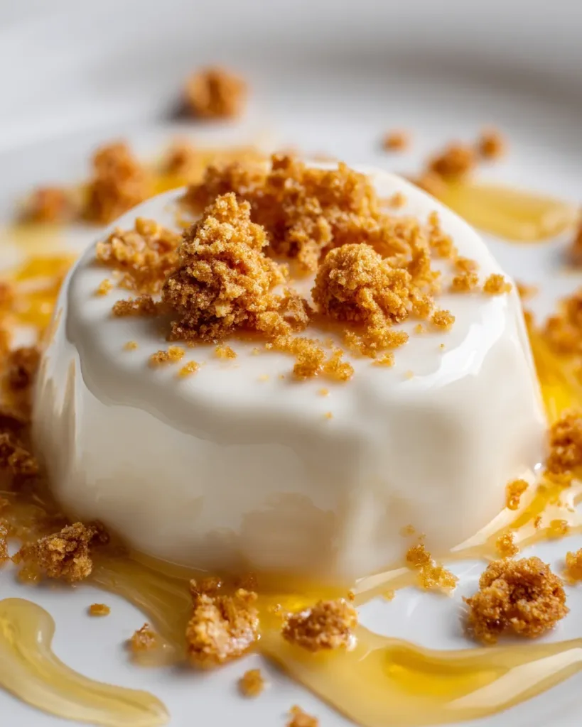 Cereal Milk Panna Cotta
