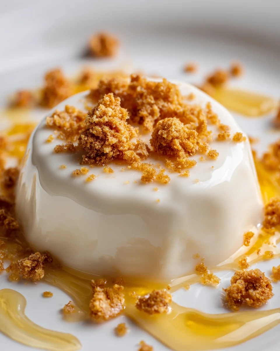 Cereal Milk Panna Cotta