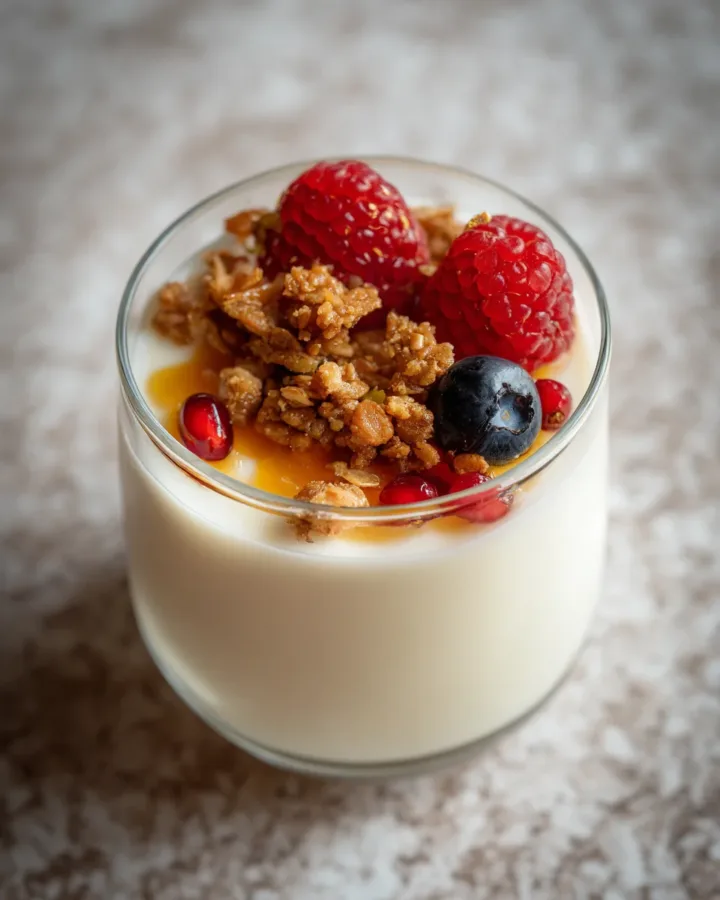Cereal Milk Panna Cotta